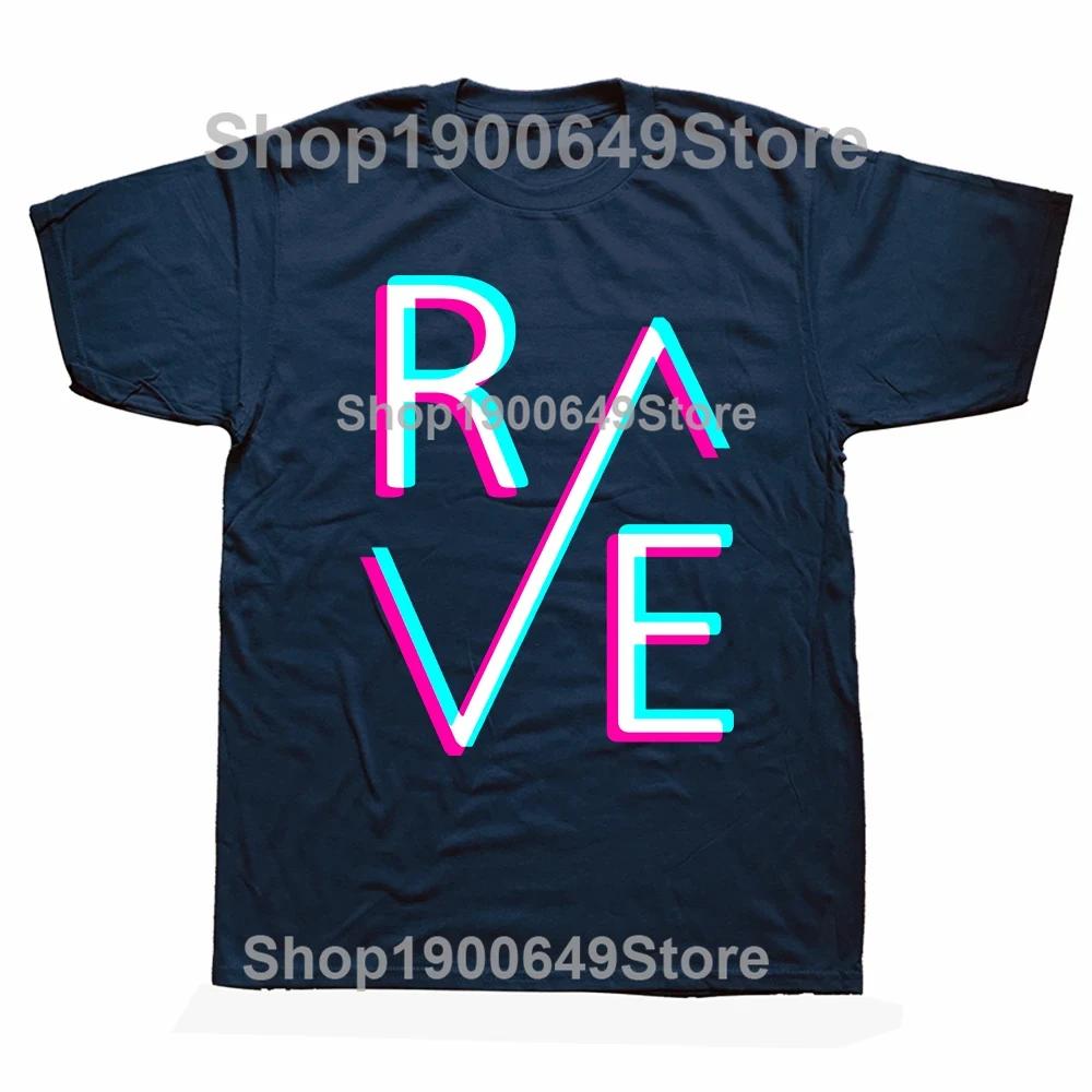 Jesus Raves Funny Electronic Music Festival DJ T Shirt Dance Graphic Cotton Streetwear Short Sleeve Birthday Gifts Tshirt Men