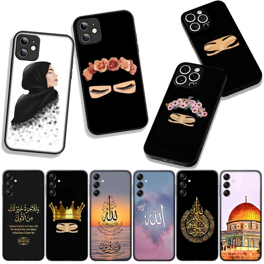 Cover Arabisch Islamisch Muslim Muslimah für Samsung Galaxy A36 A17 A26 A07 A35 A54 A53 A13 A33 A34 S8 S9 S20 S21 FE S10 Plus Hülle