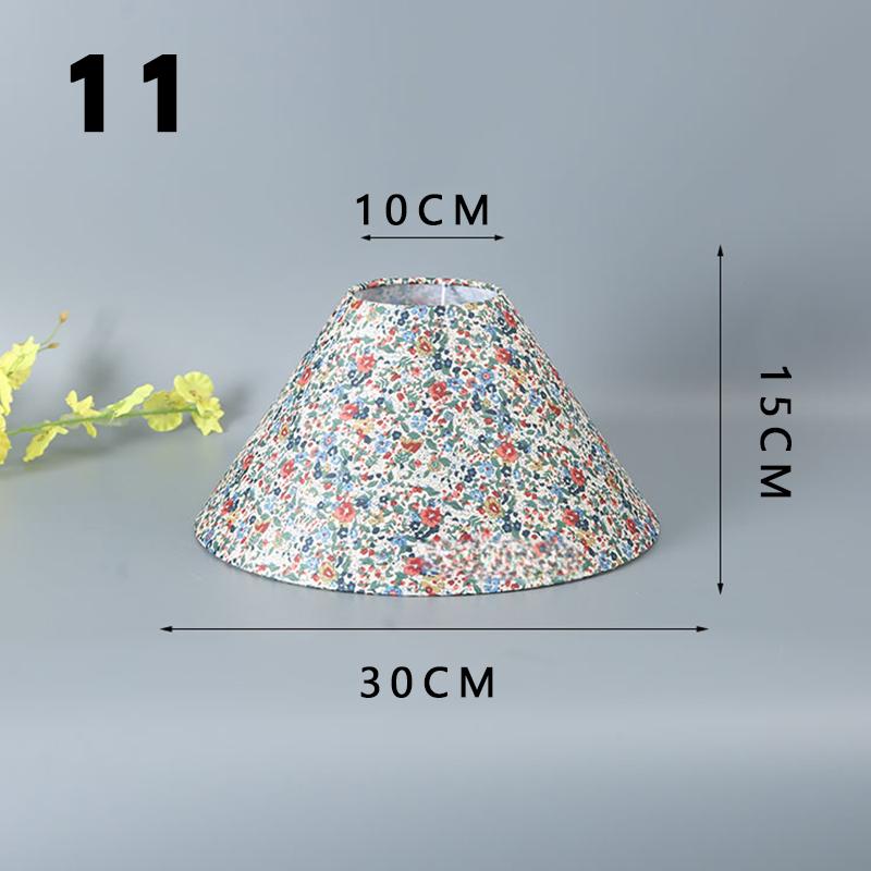New Chinese Style Living Room Floor Lamp Shade DIY Replacement Lamp Cover E27 Fabric Home Decor Tabletop Lampshade