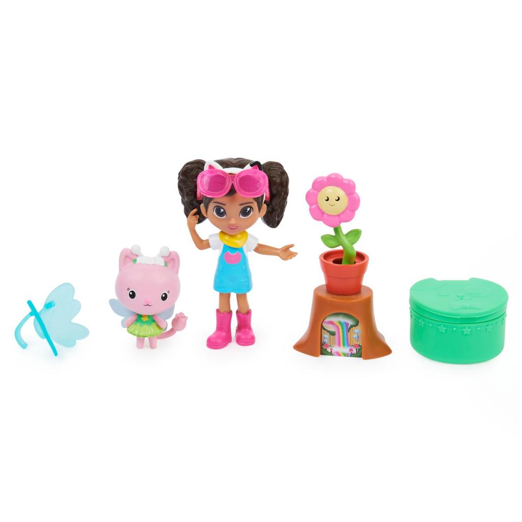 KOCI DOMEK GABI Zestaw Kwiatowy Ogród GABI Figurki Kitty Fairy SPIN MASTER 