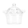 12Pcs Gift Bags Transparent Crown Plastic   Box For Party Gift Chocolate Boxs;Pink: