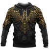 2024 Nuova Felpa con Cappuccio 3d Stampa Viking Harajuku Pullover Felpa con Cappuccio da Uomo Oversize Vintage Abbigliamento Maschile Autunno Manica Lunga