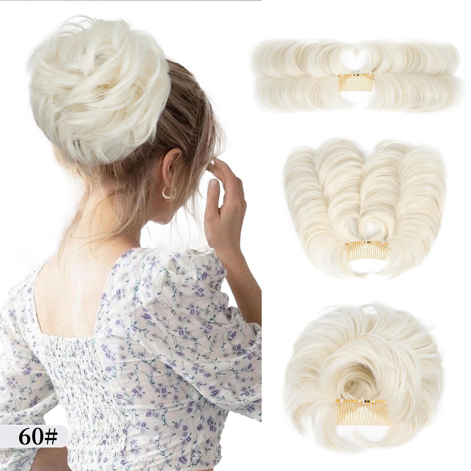 

Синтетические грязные прямые волосы, наращивание пучка, регулируемые гребни для волос, зажим для коротких волос, резинка для волос, шиньон, шиньоны с хвостиком