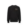 Evisu Big M Cartoon Print Pullover Round Neck Sweatshirt Men sweatshirt Black 2EAHTM2SW327RXCT