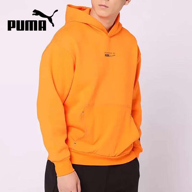 PUMA Men s Fleece Lined Pullover Hoodie M жёлтый