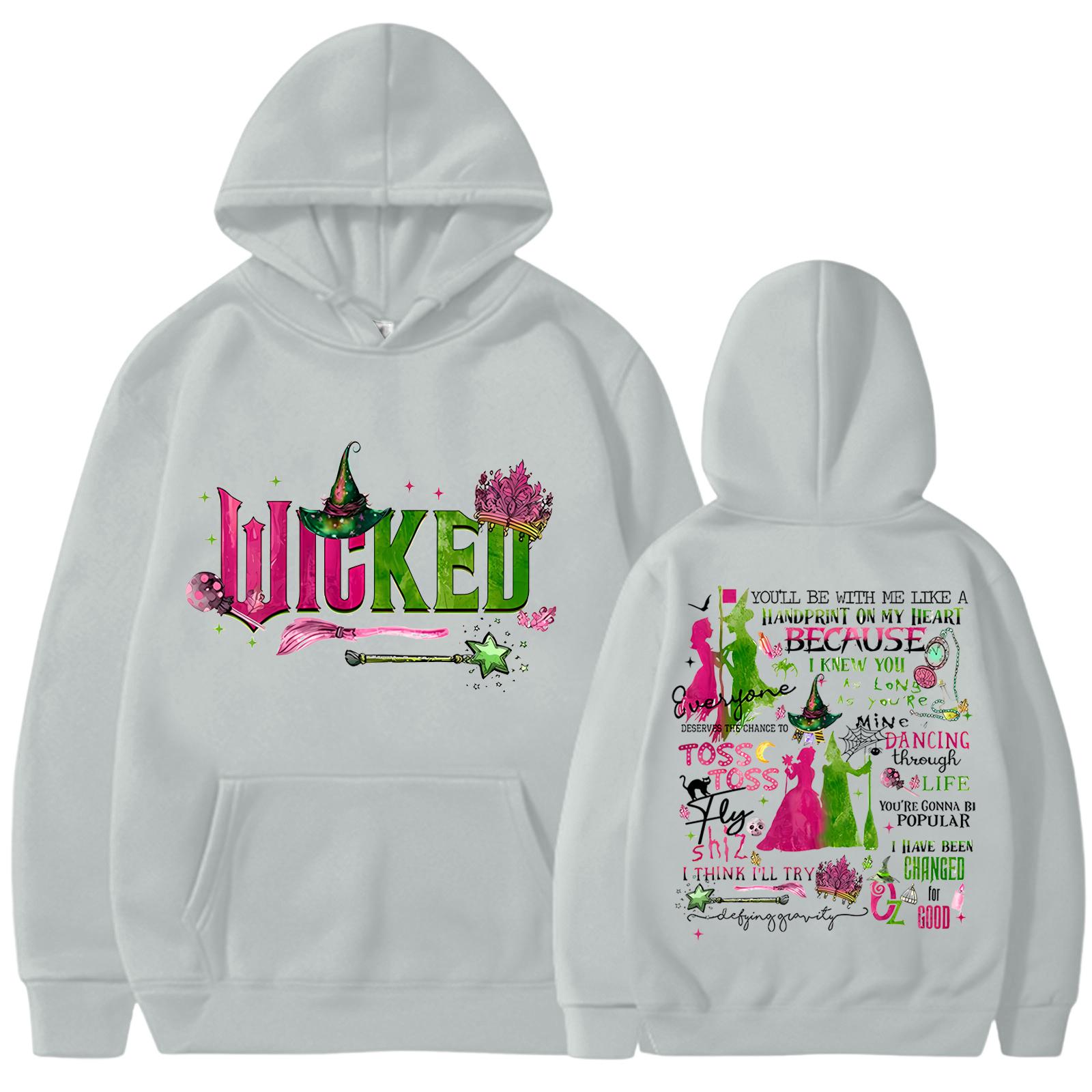 

Жіночий модний повсякденний худі з довгим рукавом з принтом XXL