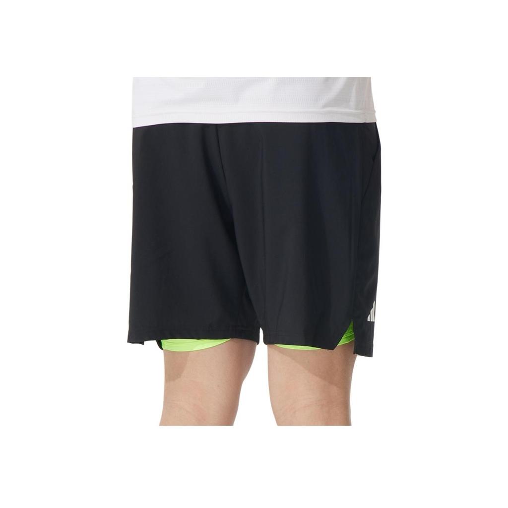 Adidas Sports Lifestyle Series Quick-Dry Breathable Fashion Versatile Casual Shorts Men Shorts Black JF8430