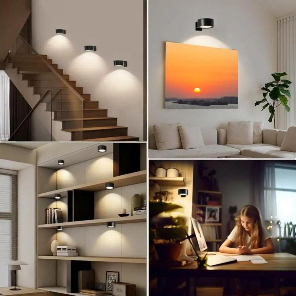 Adjustable 13-Color Painting Lamp Dimmable Bracket Light  for Home Wall Decoration