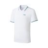 Li Ning Tennis Series Logo Embroidered Polo Shirt Men Tops APLW075-1