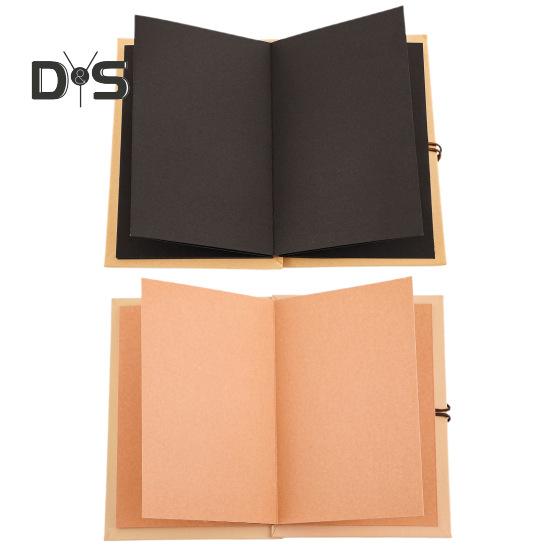 Accordion Photo Album Stretchable Kraft Paper Scrapbook Folding DIY Souvenir Book Scrapbook Album Gift for Wedding Birthday Graduation
