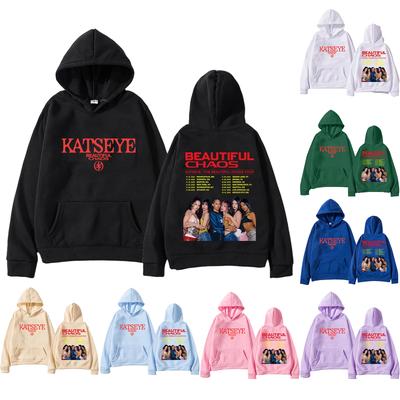 Women's Fashionable Daily Versatile Casual Hooded Sweatshirt, Daily Long Sleeved Patch Top Sweatshirt
