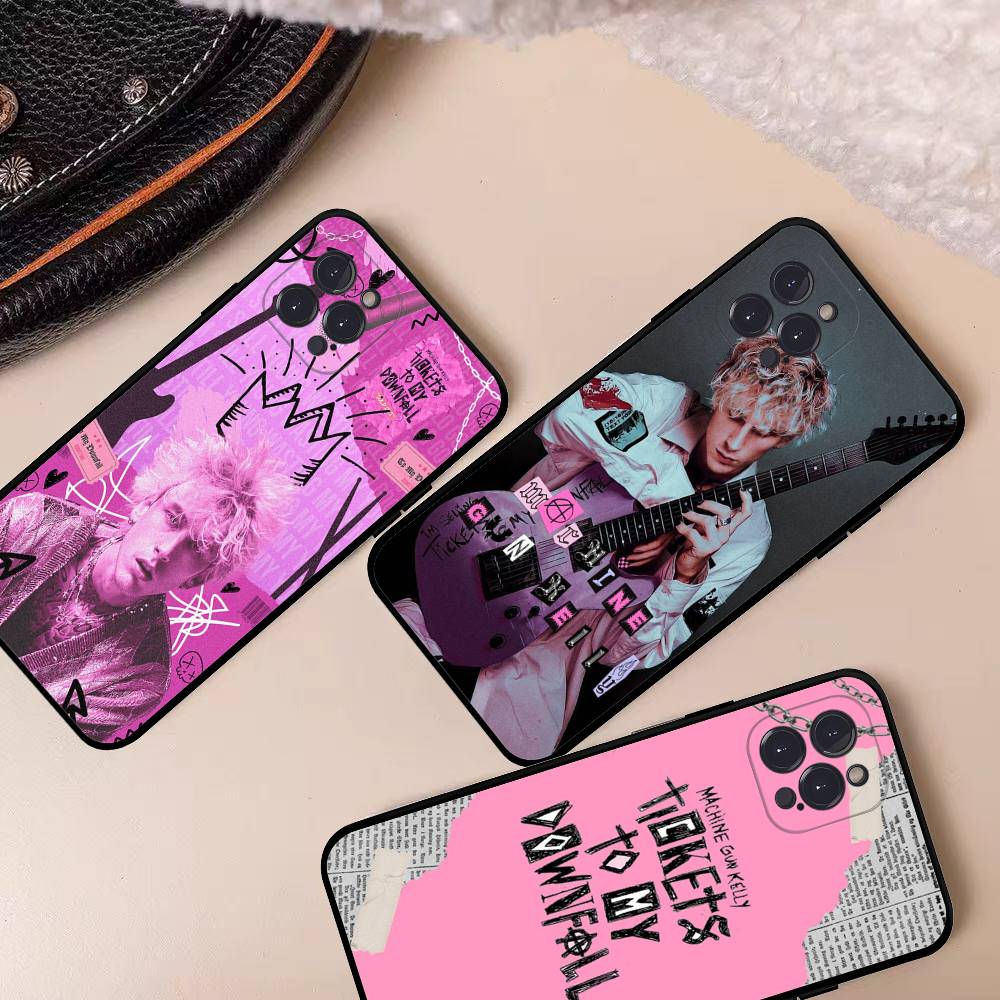 MGK Machine Gun Kelly Handyhülle Für IPhone 16 17 Air 15 14 13 12 11 Pro Max 16E Plus Fundas