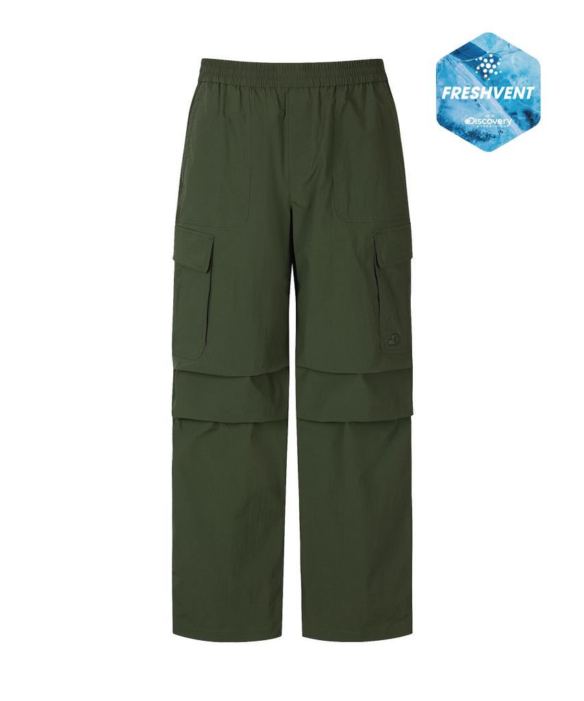 DISCOVERY EXPEDITION Freshvent Men'S Wide Cargo Pants (D/Khaki)