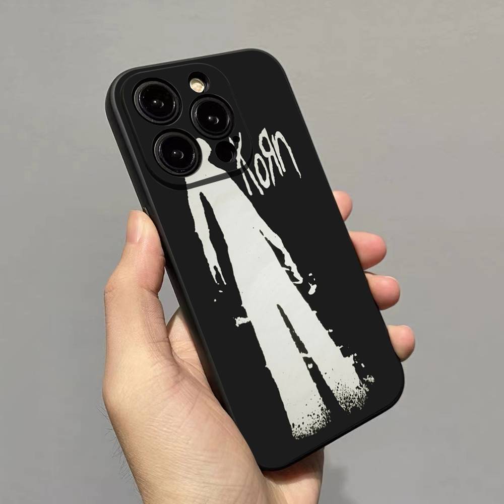 Rock Band K-Korn Handyhülle Für iPhone 17 16 15 14 11 12 13 Mini Pro XS Max Plus Funda Schale