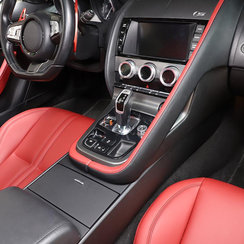 For Jaguar F-TYPE 2013-2026 Aluminium alloy Center Console Air Conditioner Volume Knob Switch Circles Trim Interior Accessories