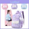 Cute And Spacious Cartoon Backpack For Kids Grades 1-5 Oxford Fabric