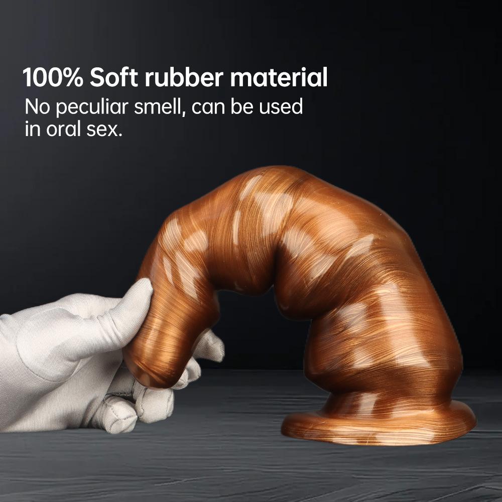 Gemischte Farbe PVC Dildo Buttplug Analmasturbatoren Sexspielzeug Realistischer Penis Strap-on Schwanz Fisting