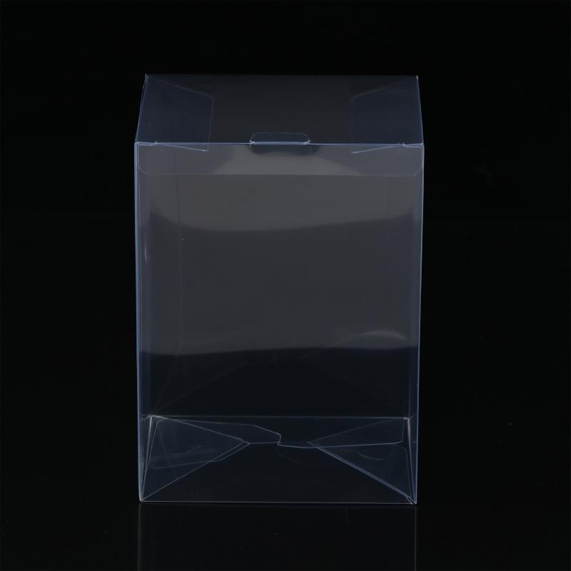 5Pcs 118×92×162Mm Clear Display Case Compatible With 4 Inch Vinyl Figures Heavy Duty Protective Box With Locking Tab