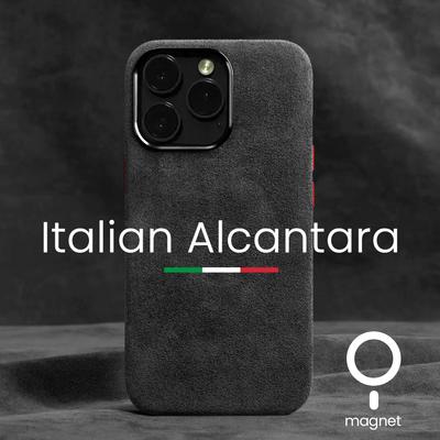 Coque de téléphone de luxe à Charge magnétique sans fil, étui de Protection en cuir antichoc pour IPhone 15 Pro Max 14 13 12 Magsafe