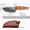 Damascus Steel Kitchen Knvies Meat Cleaver Chef Knife Steak Barbecue Knife Tang Full Fish Knife Slicing Boning Cooking Tools