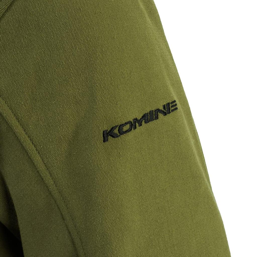 Komine Protective Field Winter Jacket for Motorcycles Black M JK-622