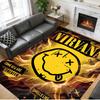 Nirvana Print Crystal Velvet Plush Rug Wear?Resistant Anti?Slip Floor Mat For Indoor Household Decoration