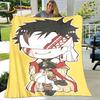 Record of Ragnarok Anime Cartoon Soft Plush Blanket,Flannel Blanket Throw Blanket for Living Room Bedroom Bed Sofa Picnic Cover