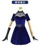 Mizi Cosplay Clothing Wig Pink Gradient Blue Purple Long Hair Stage Costume Skirt Anime Alien Stage Halloween Dress For Woman