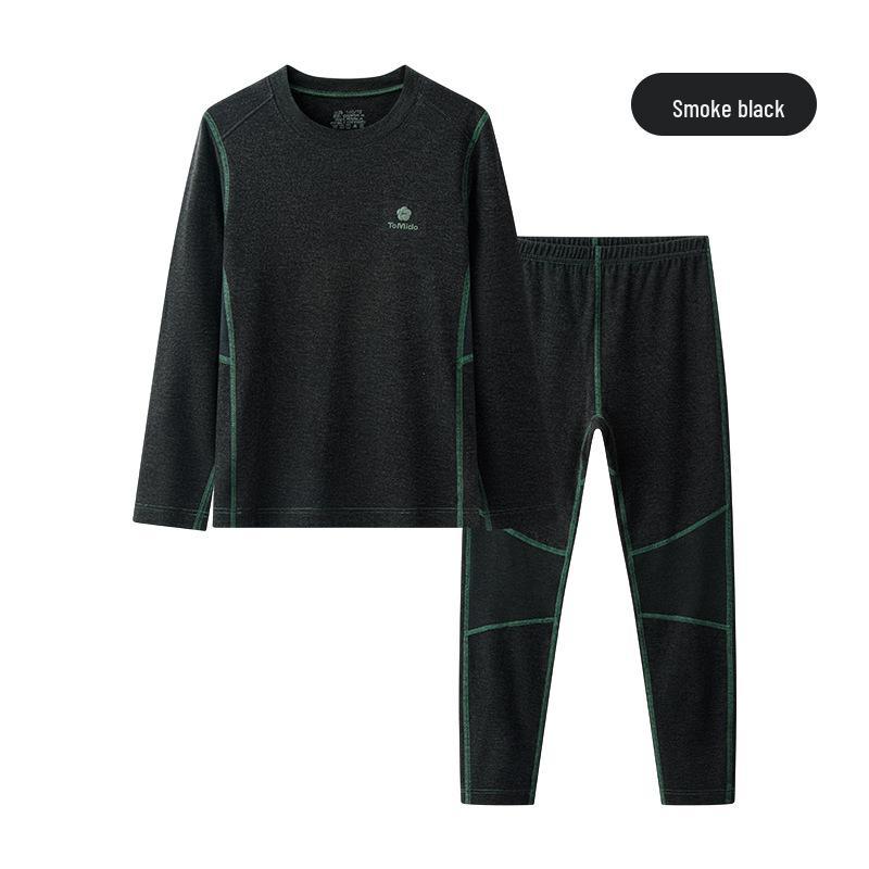 Boys  Ginger Fleece Pajama Set - Autumn/Winter 2025, Warm & Trendy Homewear 110 cm