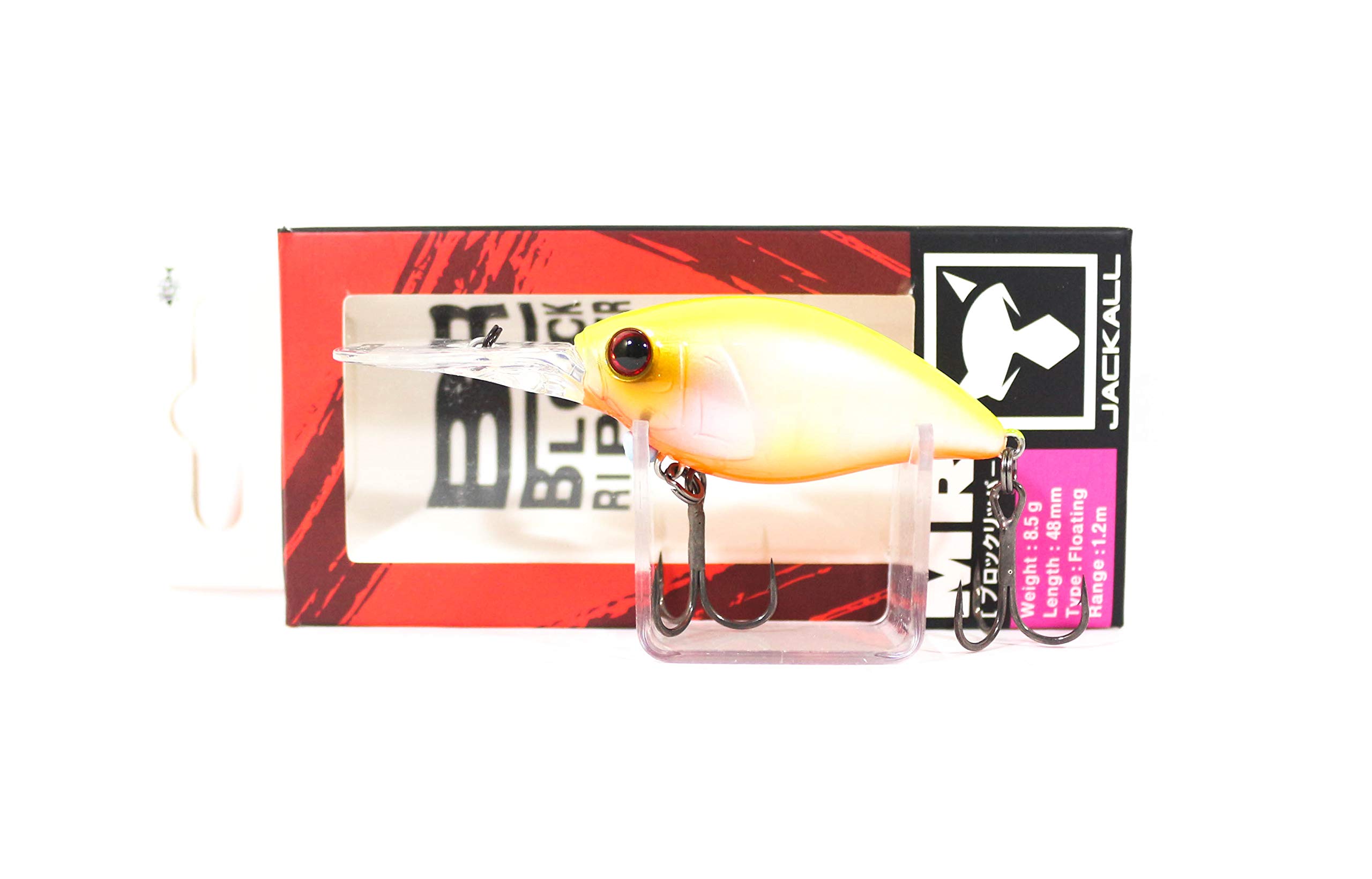 

JACKALL Block Ripper 48MR Chart Back Pearl Lure