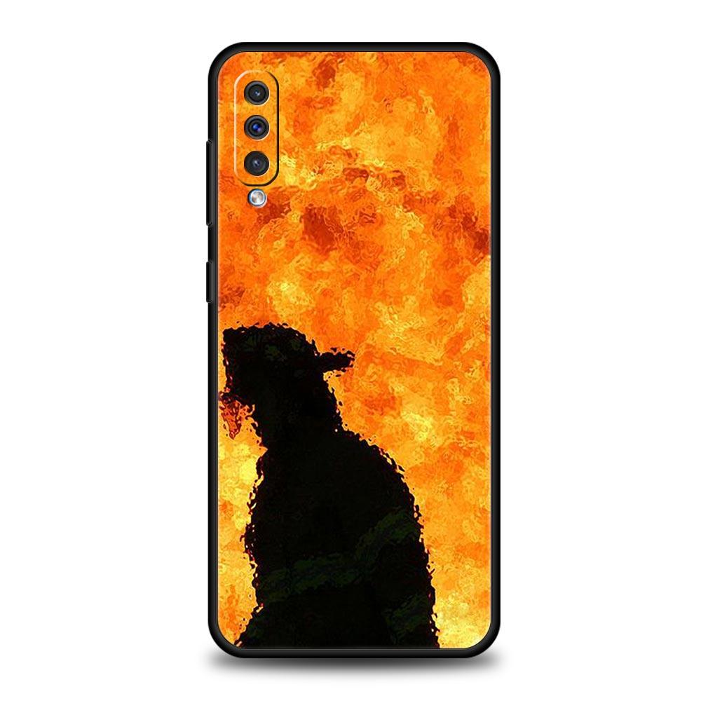 Fireman Firefighter Phone Case For Samsung A54 A52 A24 A14 A50 A70 A10 A40 A20S A20E A06 A12 A22 A34 A42 A32 5G A04s A16 Cover