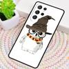 magical owl Silicone Phone Case For Samsung Galaxy note 10 pro S26 S25 S24 S23 S22 S21 Plus S25Ultra Capa Cover