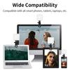 High Quality and Durable Rechargeable Mini LED Fill Light Portable Clip-On Lamp for Live Streaming Video Calls and Vlogging
