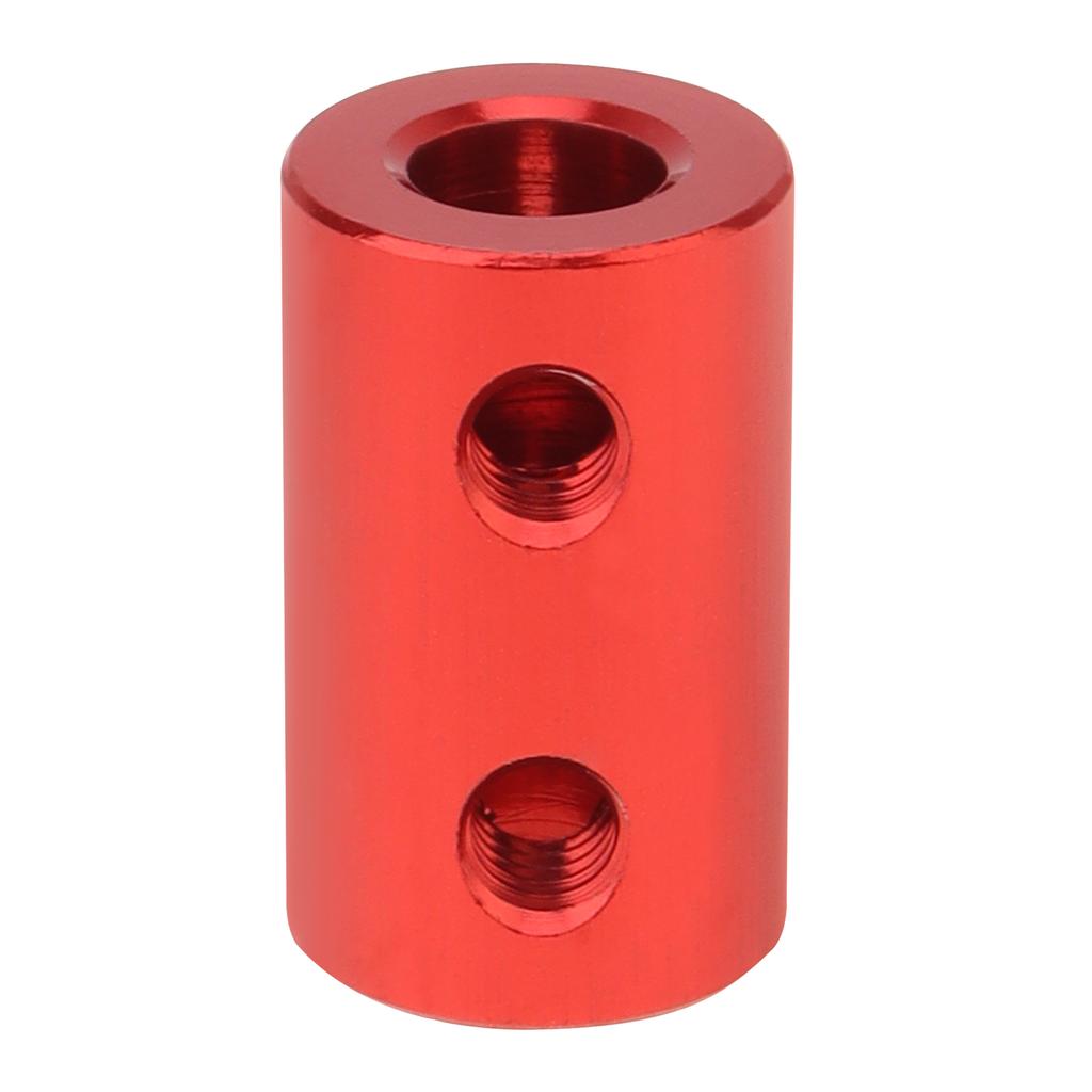 4 pcs 4-6mm Aluminum Alloy Red Rigid Coupling Set L20x12mm for RC Airplane Boat Motor Accessories with M4 Screws Wrench Shaft Coupler