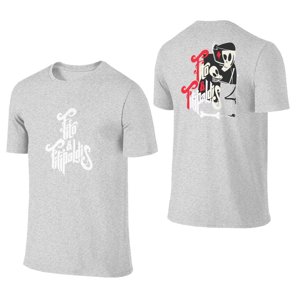 Fitos Fitipaldis Band T-Shirt Sommer Streetwear Herren Damen T-Shirts Baumwoll-T-Shirt für Paare Kurzarm-Oberteile