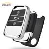 Soft Tpu Car Remote Key Case Cover Shell Fob For Vw Volkswagen Passat B8 Magotan Golf For Skoda Superb Kodiaq A7 Accessories