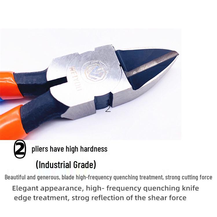 9P1E Steel Wire Sprue Cutter Diagonal Pliers