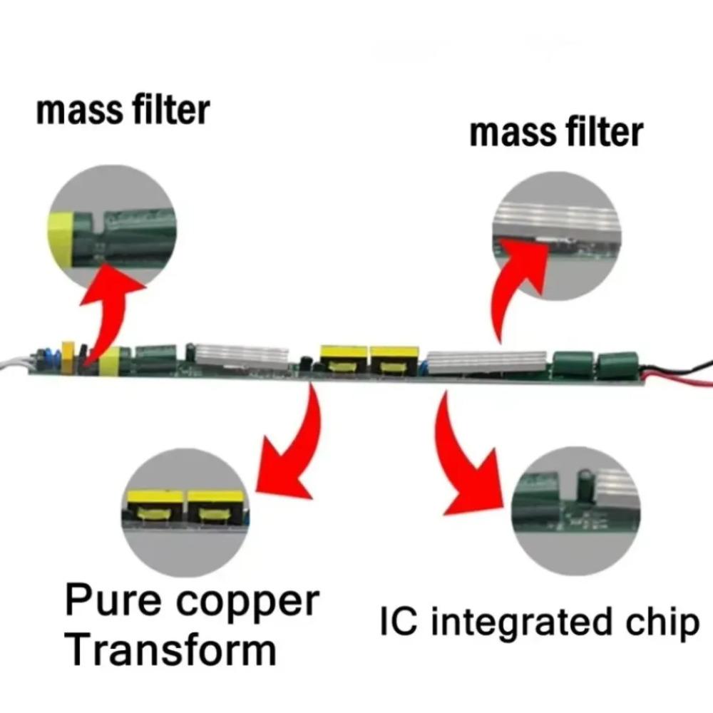 12V/24V Ultratynn Switching Power LED Driver Strømforsyning AC 220V Belysningstransformator for LED-stripe 24W 36W 48W 60W 72W 100W