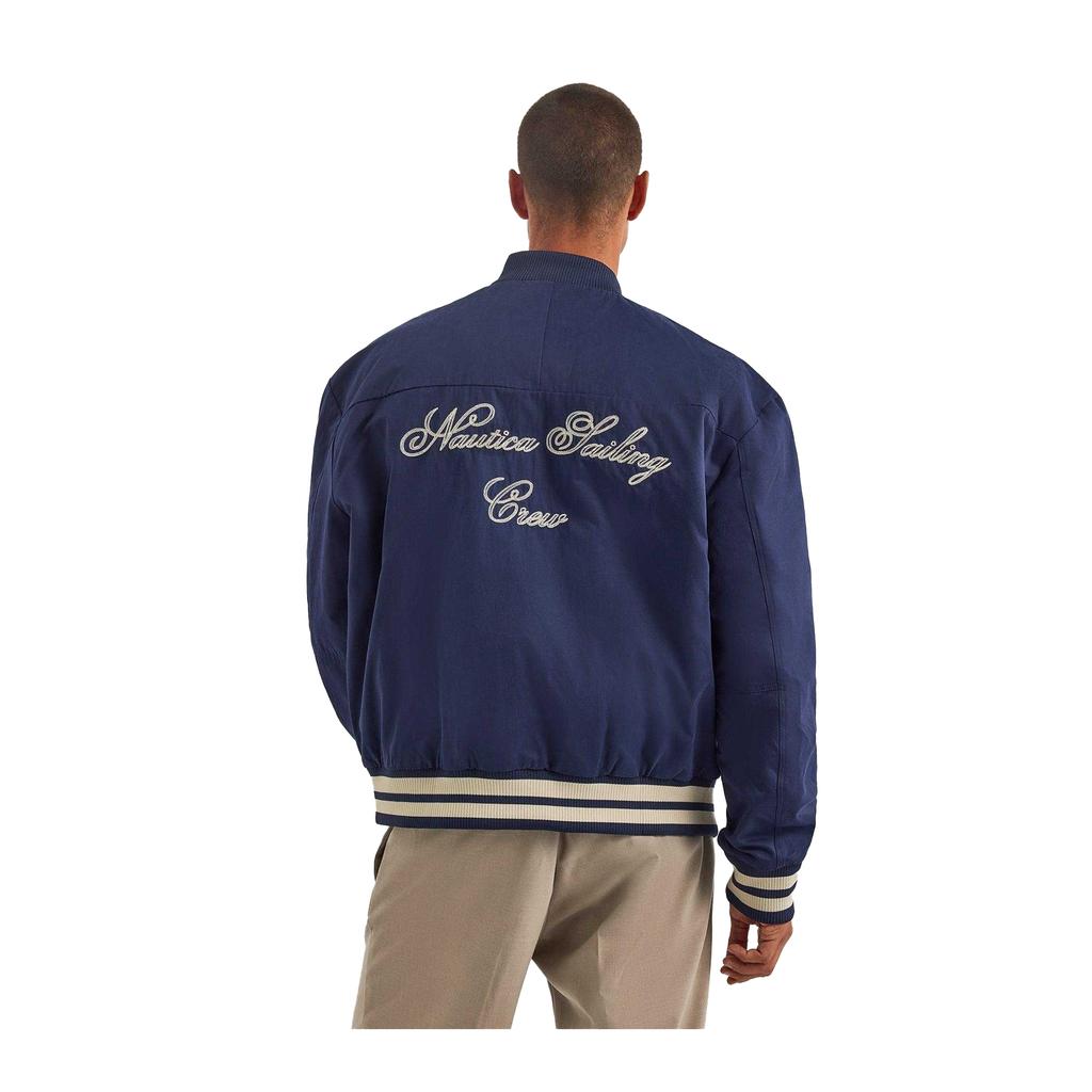 Nautica Mens Dreman Letterman Jacket