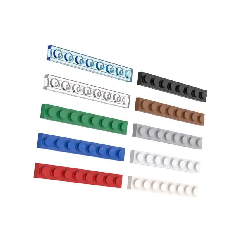 10PCS 3460 1x8 Basic Building Block Moc Loose Parts Compatible with Bricks DIY Children's Toy Assembly Gift Storage