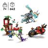 LEGO NINJAGO 71857 La Cabane et les Véhicules des Ninjas - Jeu de Construction des 7 ans