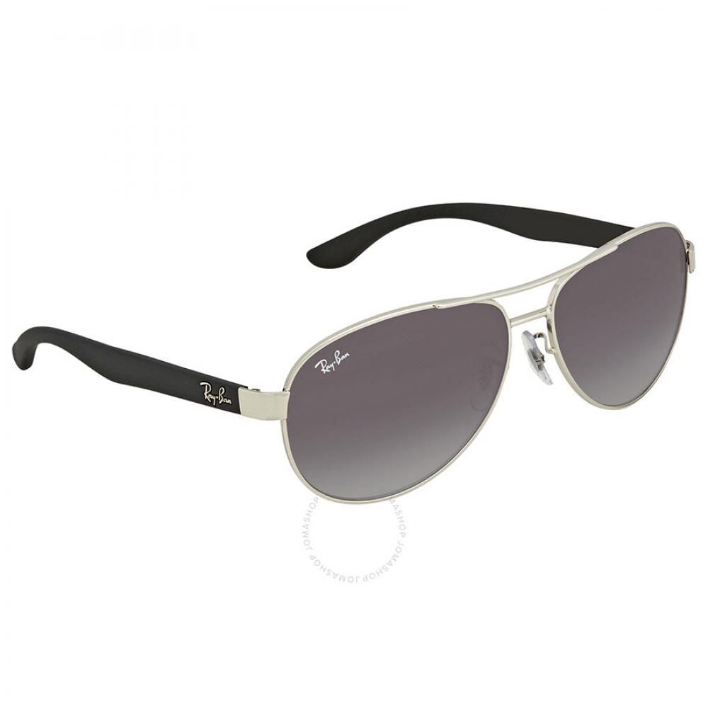 

Серые солнцезащитные очки унисекс Ray Ban с градиентом-пилотом RB3457 134 8G 59