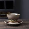Creative Ceramic Cup Light Luxury Coffee Cup Saucer Set Retro Design Water Cup Afternoon Tea Cup