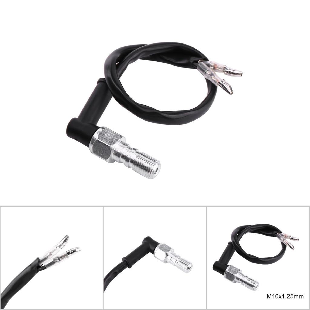 Universal Motorcycle Rear Set Hydraulic Brake Light Switch with Washers