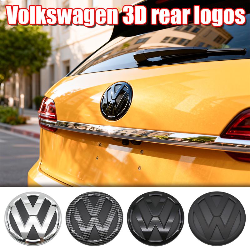 2026 Hot For Volkswagen VW Rear Emblem Trunk Badge Logo Rear Tailgate Decal Sticker Compatible with VW Touareg II Facelift For V