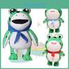 Weiches und kuscheliges Frosch-Stofftier für Kinder im Alter von 4-6 Jahren Authentisches Douyin-Design