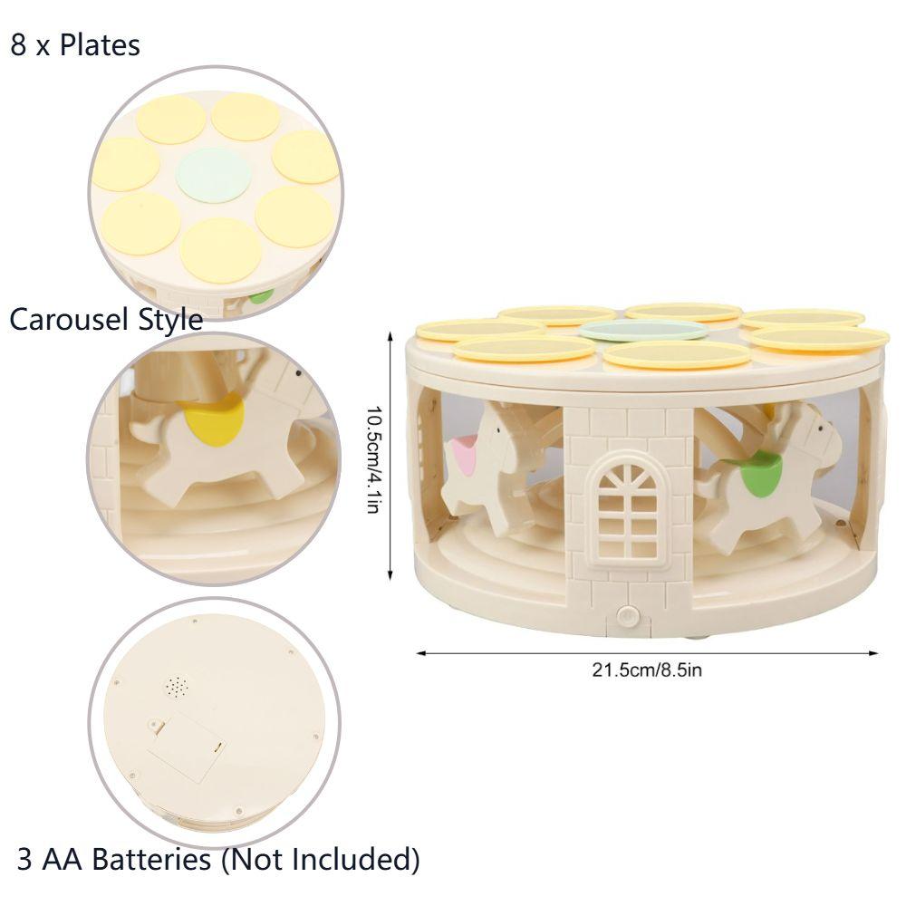 PP Cupcake Stand Automatic Rotating Cake Turntable Cupcake Display Stand  Cupcake Decorating