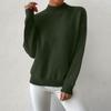 Women's Casual Round Neck Colorblock Pullover Sweater Loose Casual Long Sleeve Contrast Color Top