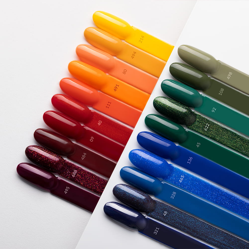 Lakier Hybrydowy Led/Uv Gel Polish Mollylac Limited Edition Nr 465 Nightfall 10 G