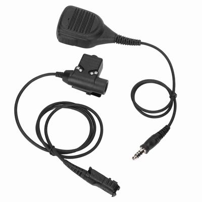 Shoulder Microphone 7.1mm Plug Walkie Talkie Speaker Mic with U94 PTT for MOTOROLA XiR P6600 P6620